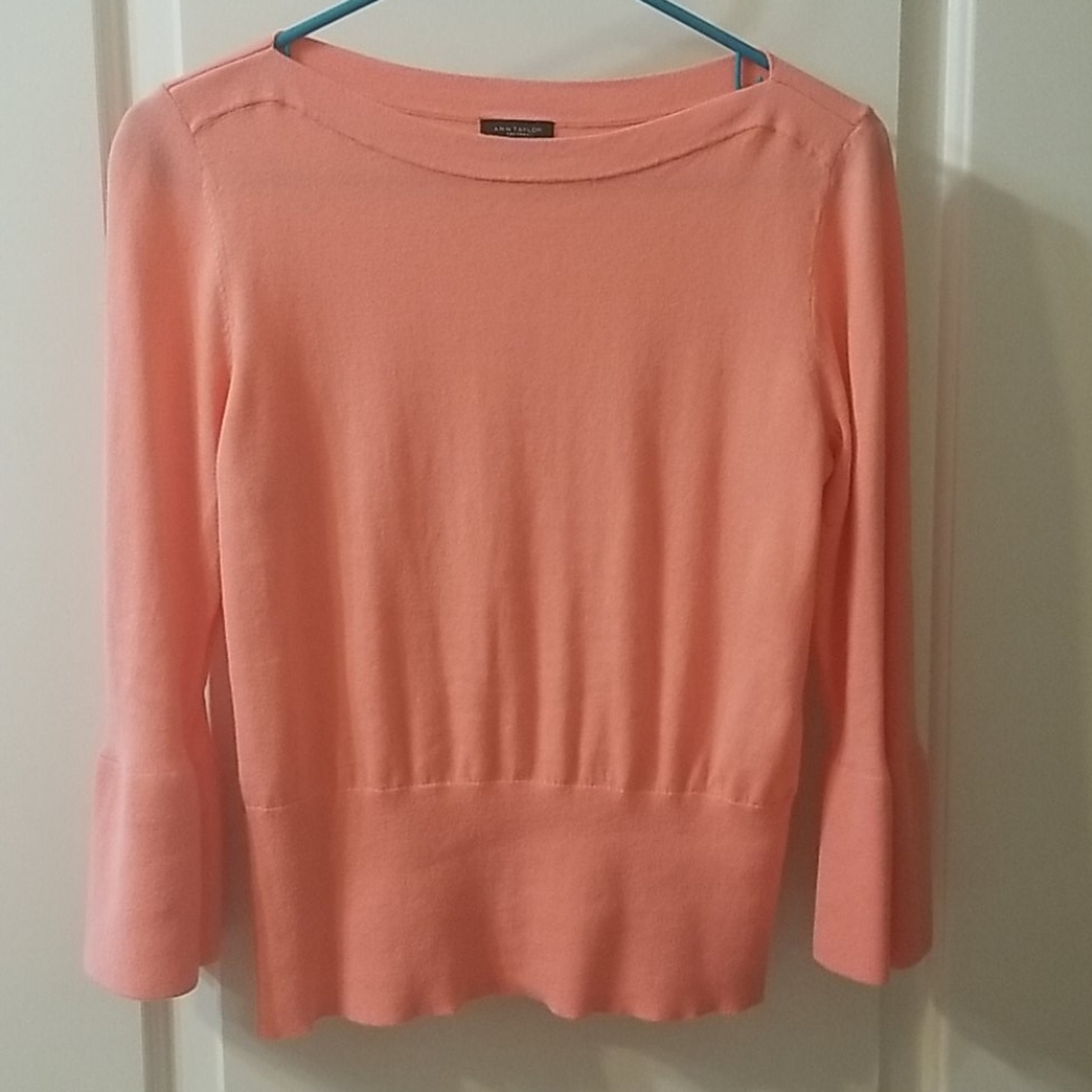 Anne Taylor boat neck sweater